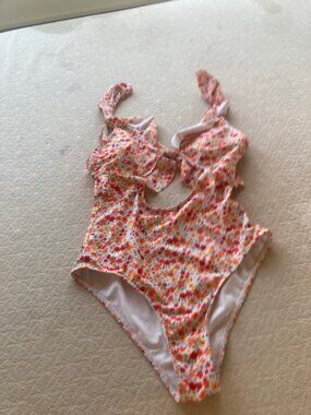 women's/teens flower Swimsuit